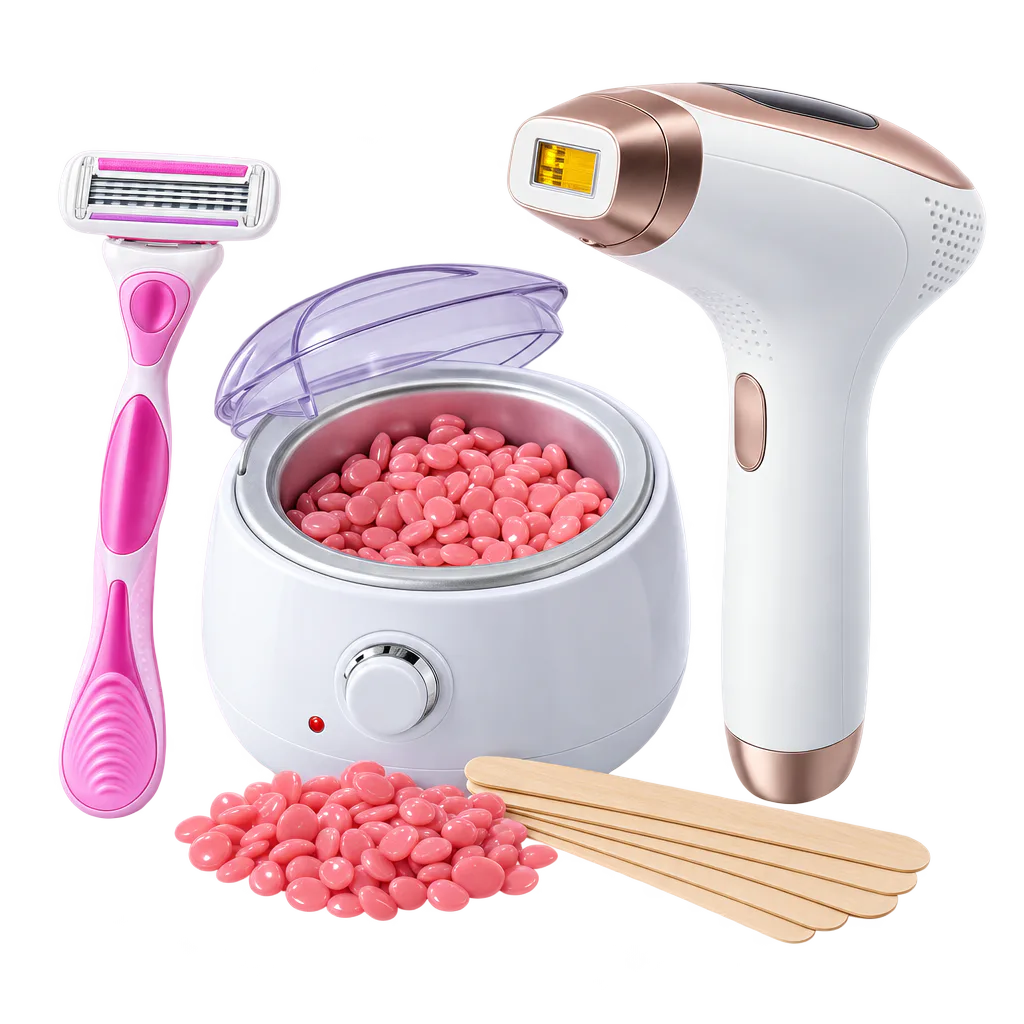 Image of womens hair removal products
